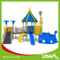 Big Luxurious Kids Plástico de exterior Playground LE.HD.014